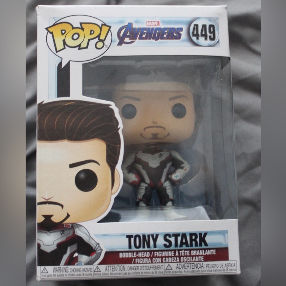 Marvel Avengers Endgame: Tony Stark Funko Pop
